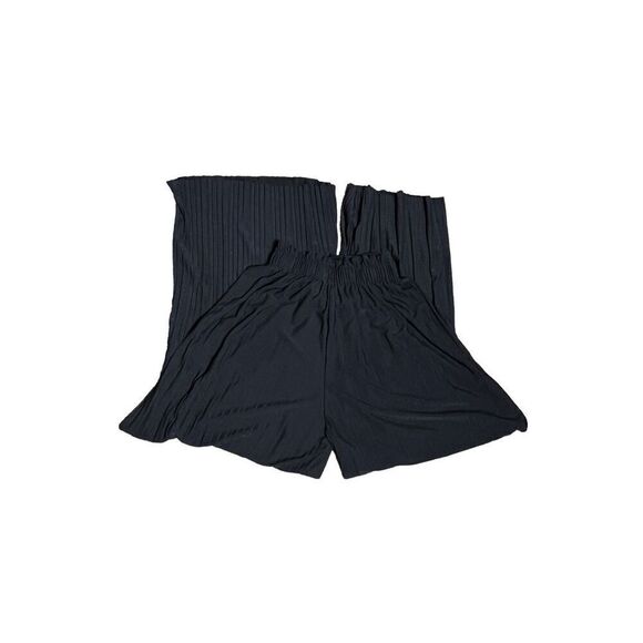 Boutique Wide Leg Pleated Palazzo Pants Size 2 with Tie Belt - Picture 3 of 5